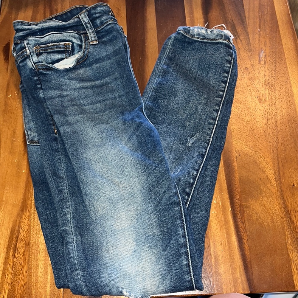 Vervet destroyed skinny jeans